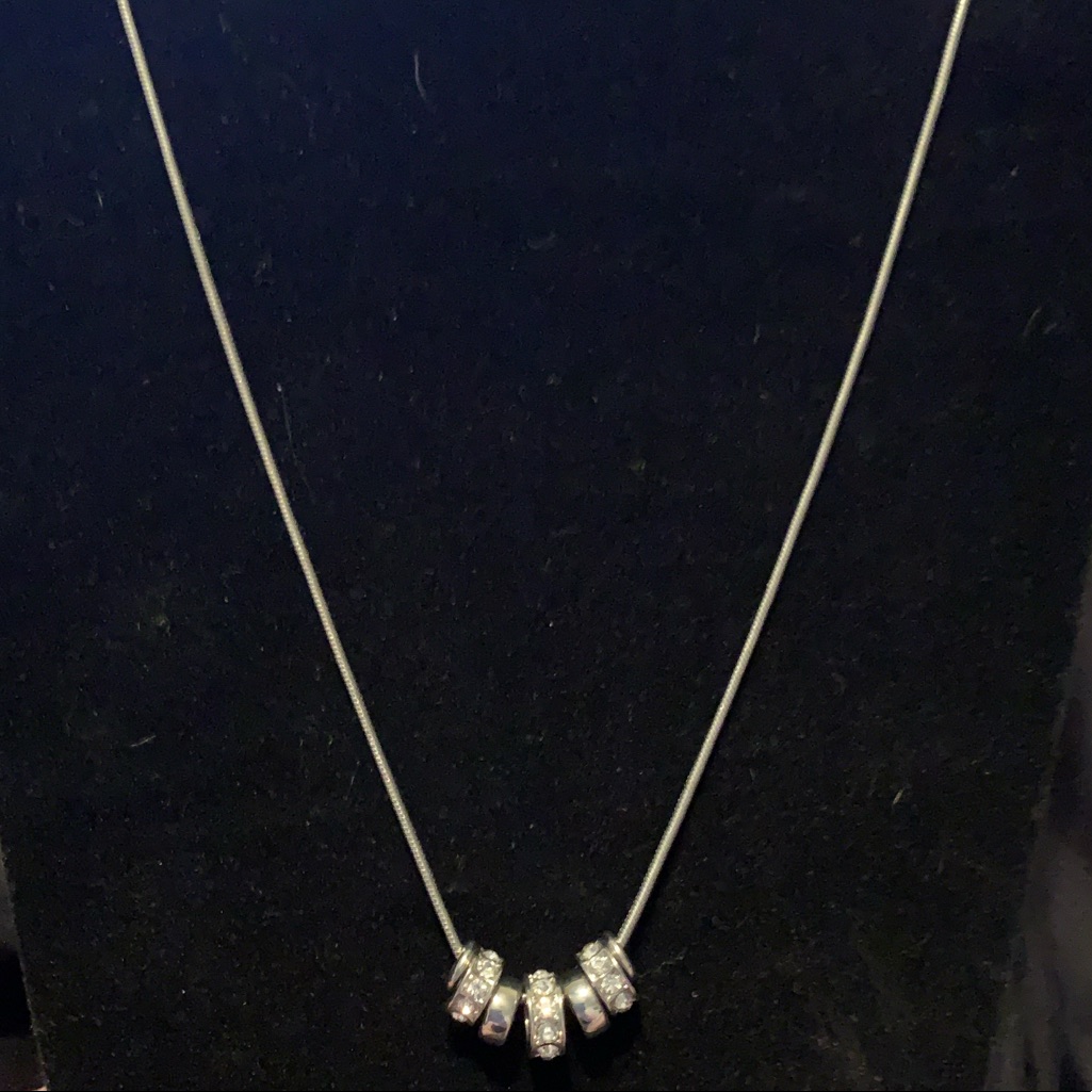 Nicole Miller Necklace Silver